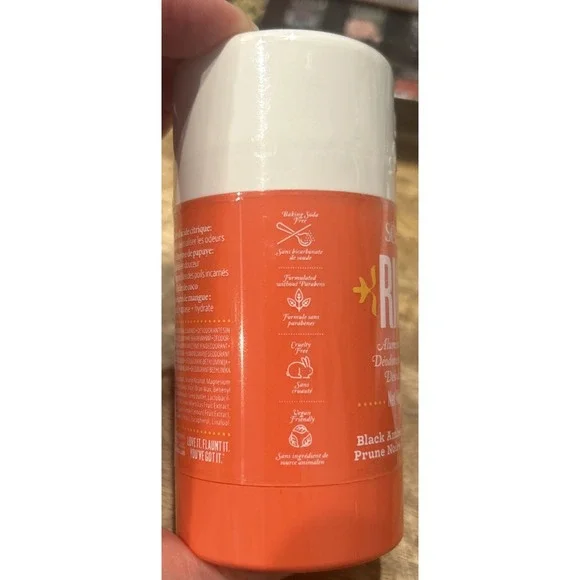 Rio Deo Aluminum-Free Deodorant. Black Amber Plum & Vanilla Woods  2oz Sealed - Picture 4 of 4